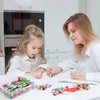 HNSYYF 60 Pcs 4-in-1 Multicolor Christmas Pens for Kids -