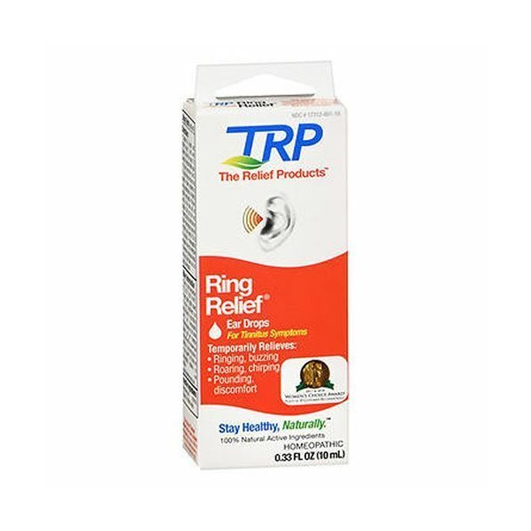 Ring Relief Homeopathic Ear Drops 0.33 oz