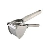 axentia Stainless Steel Potato Ricer and Spaetzle Press with 85