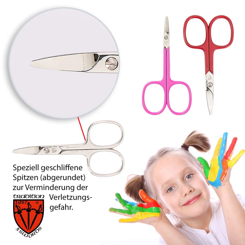 DREI SCHWERTER Germany Manicure Set 'Kids Collection' Nail Set for