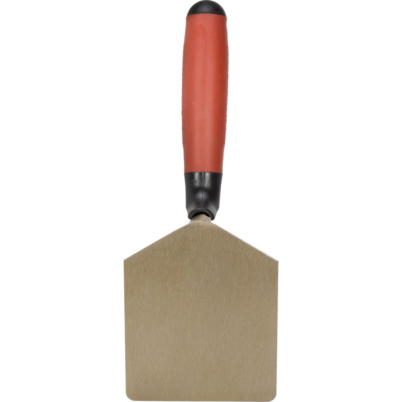 MARSHALLTOWN Hamburger Trowel, Steel, DuraSoft Handle, 4 x 5 Inches,