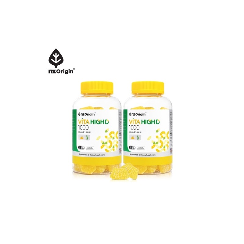 NZ Origin Vita High-D 1000 (60 Gummies) / 엔젯오리진 비타