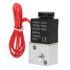 DirectActing Solenoid Valve Water Air Oil 2Position 3Way Aluminum Alloy
