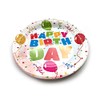 schone Birthday Party Paper Plates – Pack of 8 –