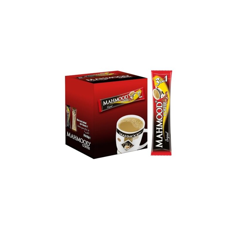 Mahmood 3 in 1 Coffee 18 G – Instant Coffee