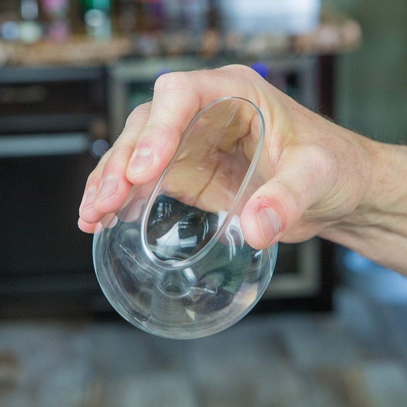 Guzzle Buddy 2GO Unbreakable Tritan Plastic 16 Ounce Wine Glass,