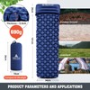 Hikenture Camping Sleeping Mat, Small Pack Size, Ultralight Sleeping Mat,