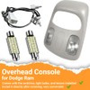 zixixvan Overhead Console for Dodge Ram 1500 2500 3500 (2002-2010),