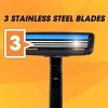 Blade 50 Pcs 3 Blade, Disposable Razors with, Clear Safety