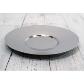 Asahi Yuyuuboo Stainless Steel Saucer, M, Diameter 5.0 inches (12.8 cm), Gift Packaging Specifications