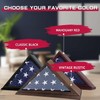Flag Display Case, Thick Bottom Edge Military Flag Box with