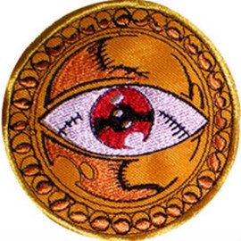 Dr Superhero Strange Eye of Agamotto 3 1/2" Tall Embroidered Costume Patch