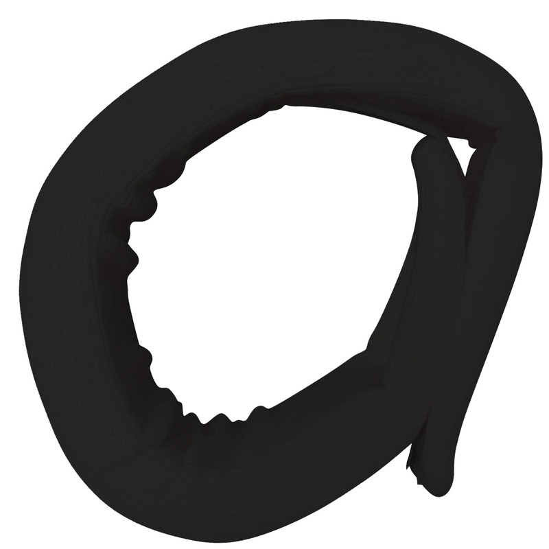 OTC Cervical Collar, Soft Contour Foam, Neck Support Brace, Black