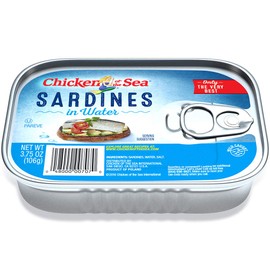 Chicken of the Sea Sardines In Water, 3.75 Ounce (Pack of 18)