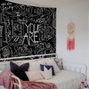 Miytal Quote You are Wall Tapestry, Inspirational Wall Art Positive