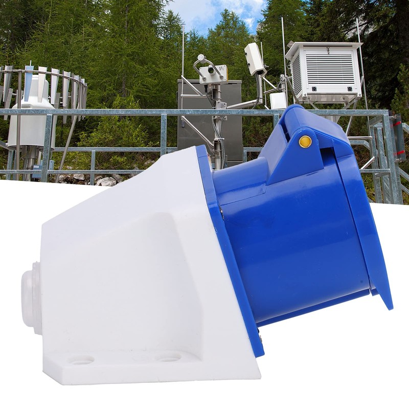 Single‑Phase Industrial Power Socket, 3‑Pin 1‑Phase Industrial Power Socket 32A