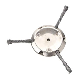 Indestructible Trimmer Head - String Cutter 6 Inch Attachment - Indestructible Lawn Mower Trimming Head for Grass Garden Outdoor Farm Weeding Landscaping