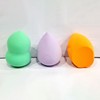Bokman's Makeup Puff Set 3 Types: Cosmetic Cushion, Water Drop, Poop, Sponge, Gourd Puffs Foundation 3ea