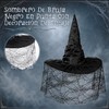 SlowTon Accesorios de Disfraz de Bruja para Mujeres