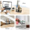 Toothbrush Holders for Bathroom Stainless Black Toothpaste Stand Bathroom Accessories