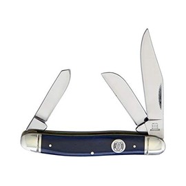 Rough Ryder Stockman Blue Smooth Bone RR1954