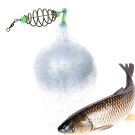 Fishing Nets for Saltwater, Lightweight Fishing Mesh Trap, Lake Creatures Dip Mesh, Explosive Hook Throwing Dropping Lure Trapper