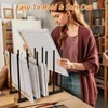 ikkle Art Storage Rack Painting Canvas Storage Rack for Display,