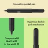 Lamy pico black ballpoint pen - Innovative pocket pen -