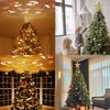 TKYHRMAS Christmas Tree Toppers Lighted with 6 Projection Modes, Christmas