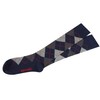 Mysocks Knee High Socks Long Golf Socks Fancy Colorful Argyle