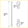 KLIFFHÄNGER Extension Chain for Hanging Chair, Hammock Chair and Hammock