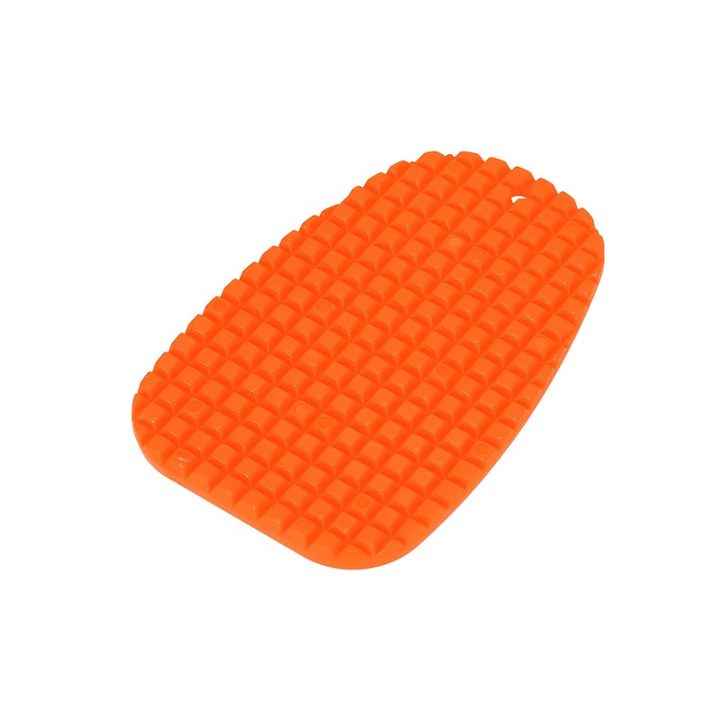 Motoforti 8pcs Motorcycle Kickstand Pad Side Stand Extension Pad Orange