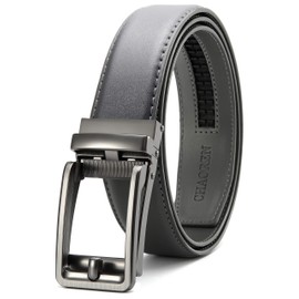 CHAOREN Click Belts for Men - Mens Ratchet Belt 1 3/8" for Dress Pants - Perfect Companion to Men's Oxfords