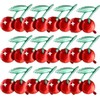 12 Pcs Cherry Balloons Foil Cherry Theme Summer Fruit Balloons