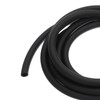 sourcing map PVC Petrol Fuel Line Hose 5mmx8mm 2m Black