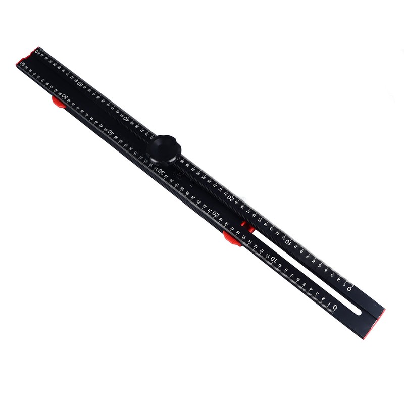 Adjustable T Square Measuring Tool for Layout 2 in 1
