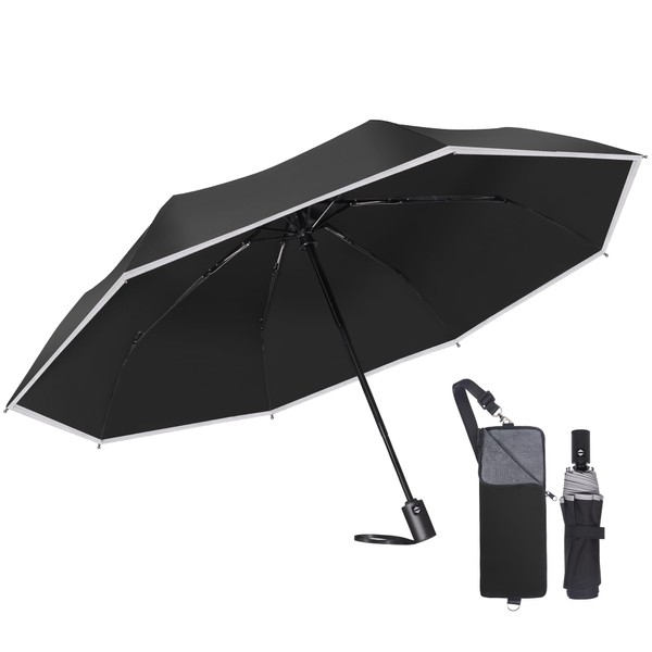 折りたたみ傘 ワンタッチ自動開閉 軽量 メンズ 280g 大きいサイズ 8本骨 撥水 耐風 速乾