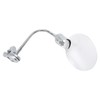 Magnifying Glass Clamp LED Light Gooseneck Desk Lamp Clamp for