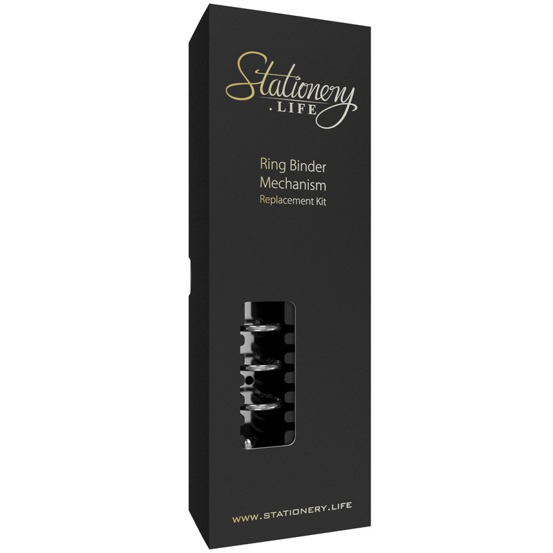 Stationery.Life Ring Binder Mechanism Replacement Kit for Personal Organizers Planners