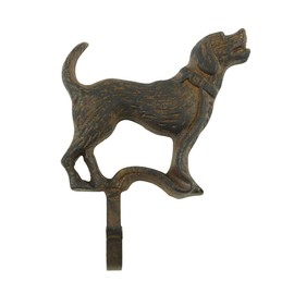 TG,LLC Treasure Gurus Cast Iron Golden Retriever 3D Wall Hook Dog Leash Holder Pet Gear Hanger