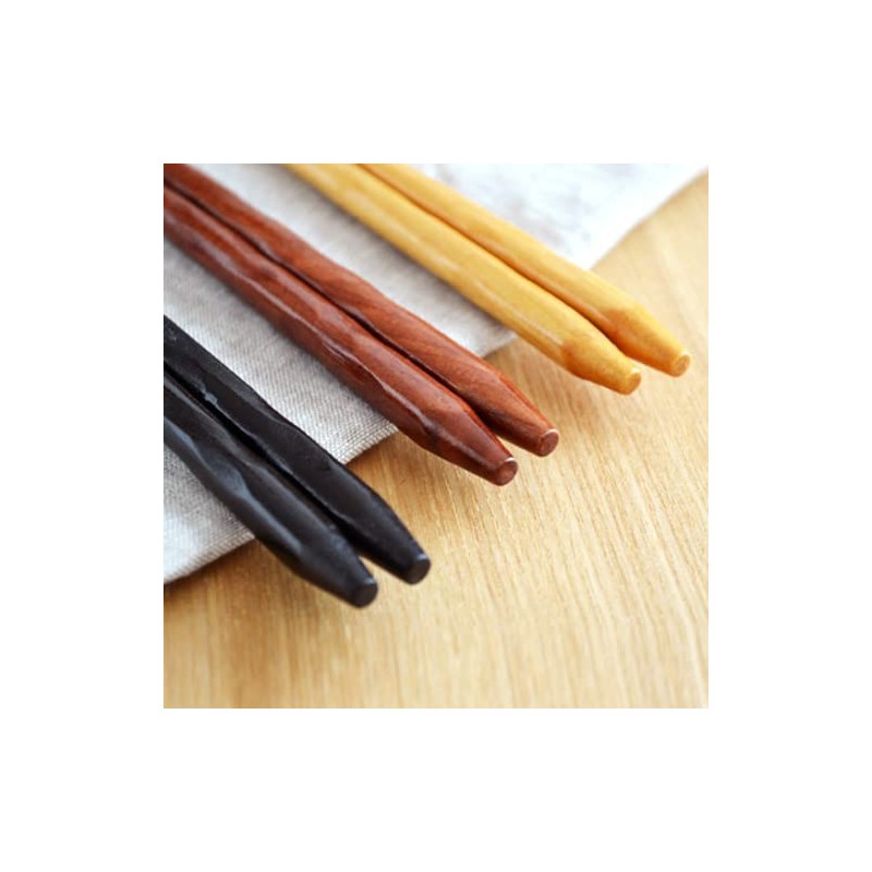 Tableware East Natural Wooden Chopsticks 8.9 inches (22.5 cm) Ebony