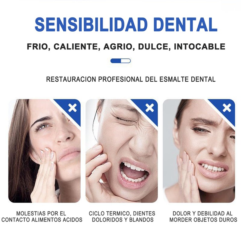 4 Pcs Hidroxiapatita Pasta Dental, 7,5% Pasta Dental con Hidroxiapatita