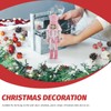 BESPORTBLE Christmas Nutcracker: 5Pcs Hanging Nutcracker Pendant Desktop Nutcracker Ornaments
