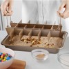 Ailelan Brownie Pan with Dividers, Brownie Pan, Non Stick Brownie