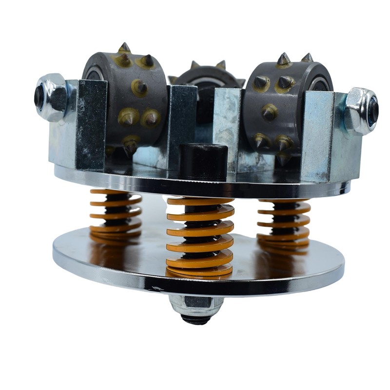 ACTINTOOL 5 in. 15 Tips Roller Stone Texturing Bush Hammer,