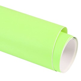 GIRAFVINYL Glow in The Dark Permanent Vinyl Roll - 12" X 6ft Lime Green to Neon Green Permanent Adhesive Vinyl for Crafts,Signs,Home and Car Decor
