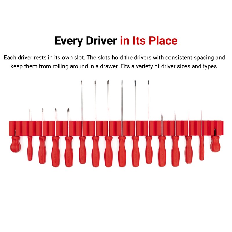 TEKTON 5-Tool Modular Driver Organizer Set (Black) | ODM91105 |