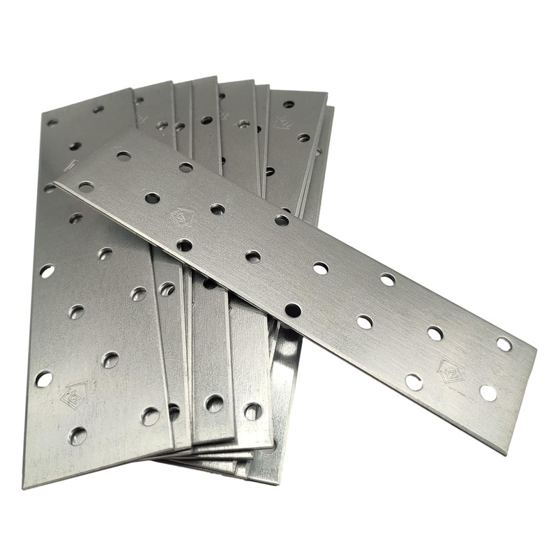 LLB Pack of 10pcs Flat Connecting Joining Plates Repair Connector
