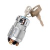 Bawkars Car Ignition Switch with 2 Keys, Waterproof Starter Replacement