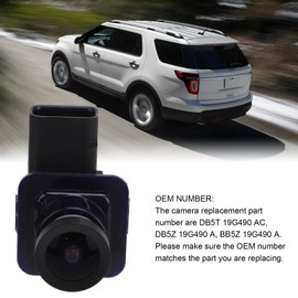 Backup Camera for Ford Explorer Police Model 2011-2014, Car Rear View Camera, Parking Assist Camera, Waterproof Anti Fog Reverse Camera, DB5Z19G490A DB5T19G490AC BB5Z19G490A